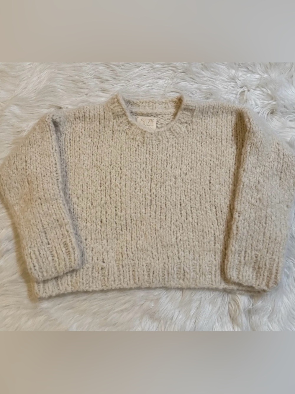 SUZIE KONDI 100% CASHMERE JOOSHI SWEATER